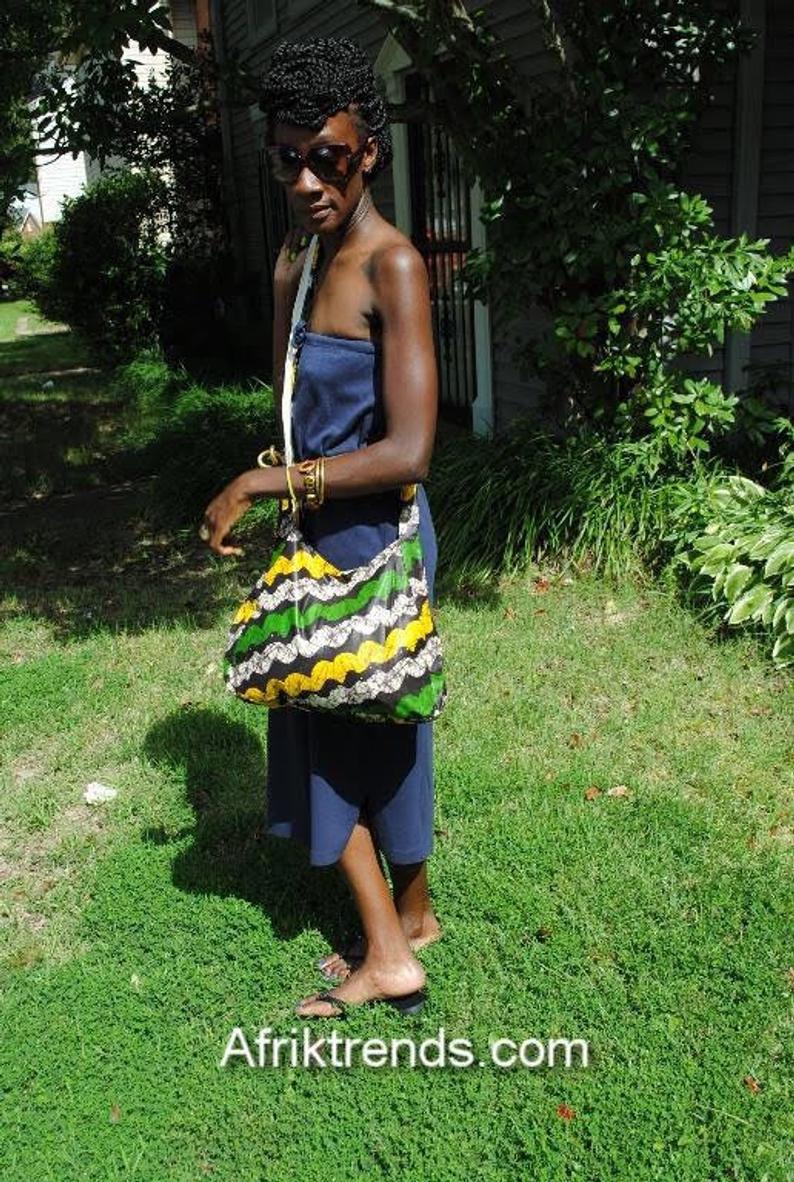 African Print Sling Bag Afrik Trends