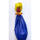 SigmaGamma Rho Soro Bisi African plastic bag lady holder doll