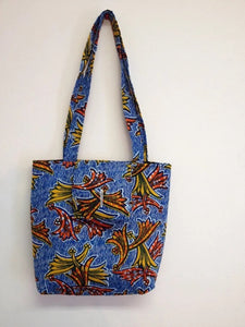 African Print Tote Bag